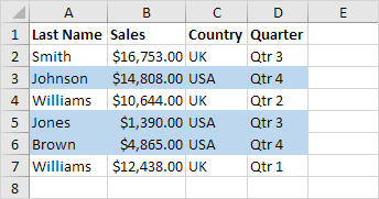 Conditional Formatting with a Formula