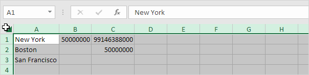 Select All Columns