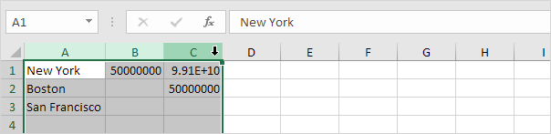 Select Multiple Columns