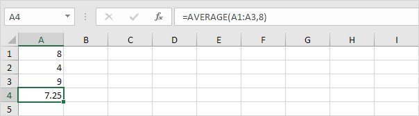 Calculate Average