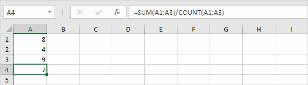 Sum and Count