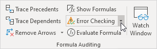 Error Checking