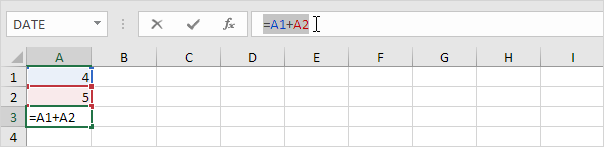 Copy Exact Formula in Excel