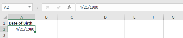 Date of Birth