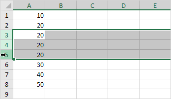 Select Multiple Rows