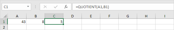 Quotient Function