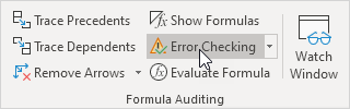 Error Checking