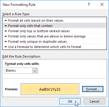 Select Blanks