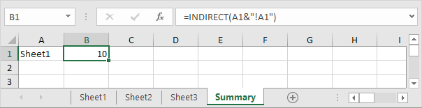 Dynamic Worksheet Reference