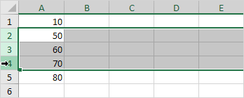 Select Multiple Rows