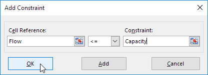 Capacity Constraint