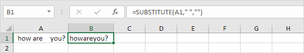 Substitute Function