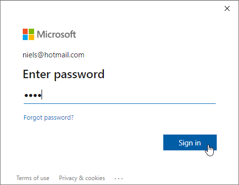 Enter Password