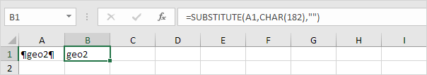 Substitute Function