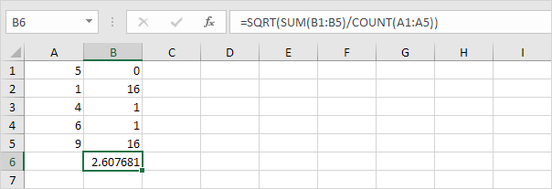 Standard Deviation Based on the Entire Population