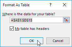 Select Data