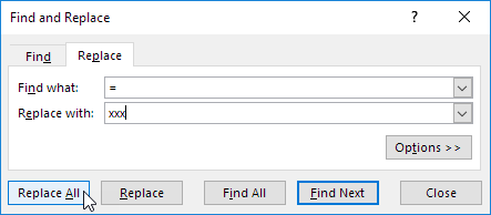 Replace All