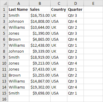 Excel File