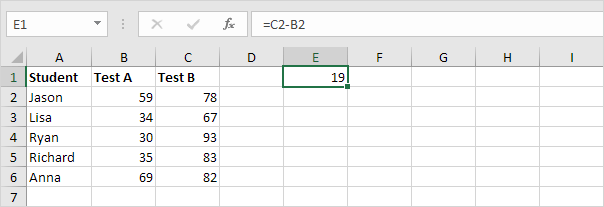 With Excel Array Formula