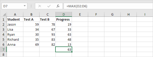 Without Excel Array Formula