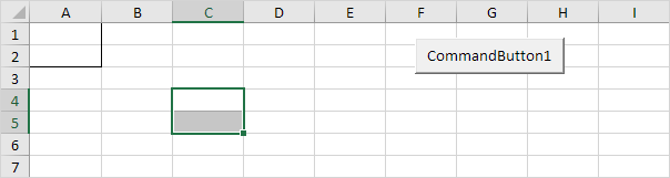 Excel VBA Offset Property Result