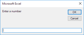 Enter a Number