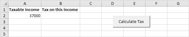 Tax Rates in Excel VBA