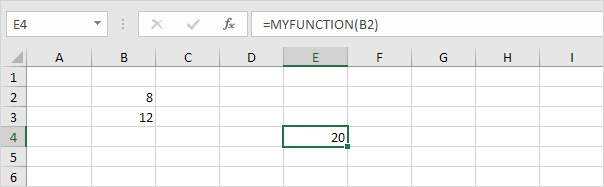 Volatile Function in Excel VBA