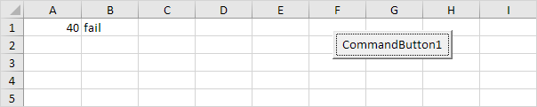 Excel VBA Else Statement