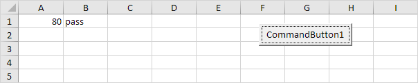 Excel VBA If Then Statement