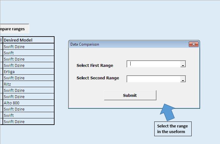 ArrowUserform