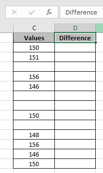 Difference 1