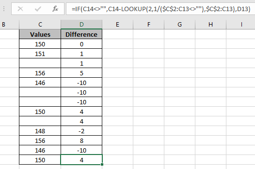 Difference 3